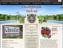 Tablet Screenshot of chandlertx.com